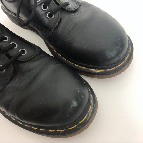SOLD Dr. Marten Black Leather Oxford - Picture 4 of 6